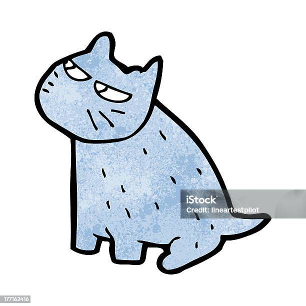 Grumpy Cartoon Cat Stock Illustration - Download Image Now - Bizarre, Clip Art, Cultures