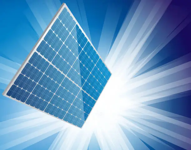 Vector illustration of Solar Panel
