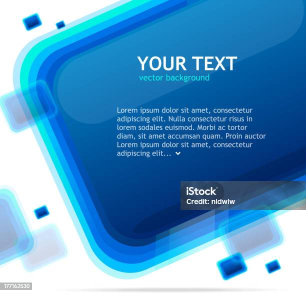 Speech Bubble Stock Illustration - Download Image Now - Backgrounds, Blue, Bookstore