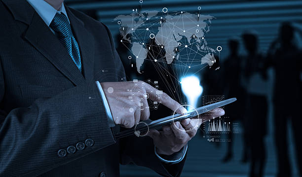 istock businessman working with new modern computer show social network 177165686