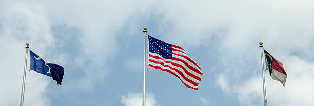 istock south  , north carolina and usa flag 177165793