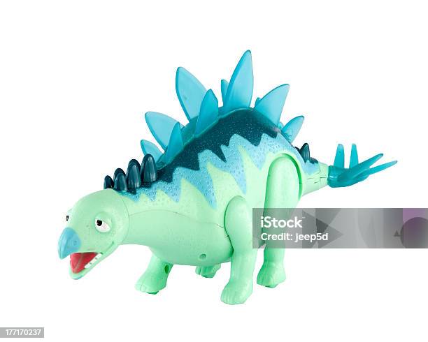 Dinosauro Giocattolo Di Plastica - Fotografie stock e altre immagini di Ambientazione interna - Ambientazione interna, Animale, Animale estinto
