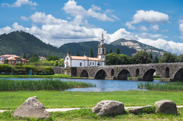 istock Bridge across the river in Ponte de Lima 1771705528