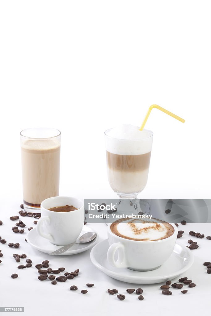 커피 음료 - 로열티 프리 0명 스톡 사진