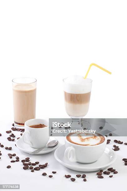 Kawa Napój - zdjęcia stockowe i więcej obrazów Bez ludzi - Bez ludzi, Biały, Brązowy