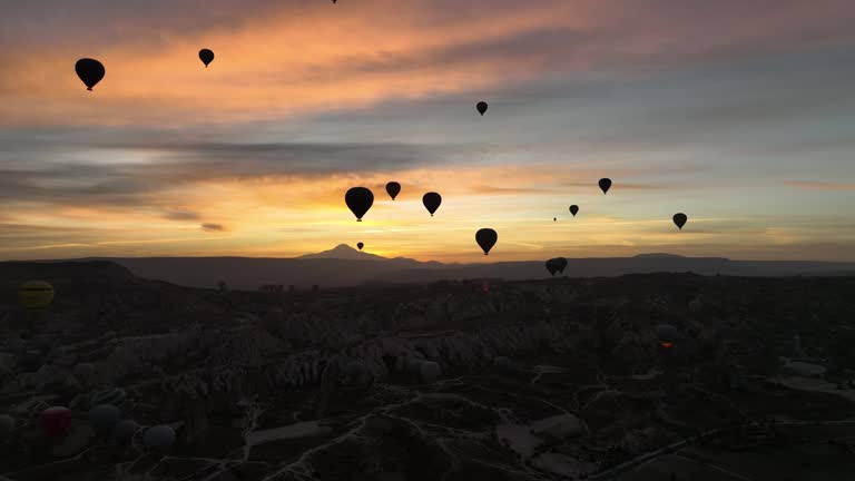 Hot Air Balloons in Cappadocia, Turkey