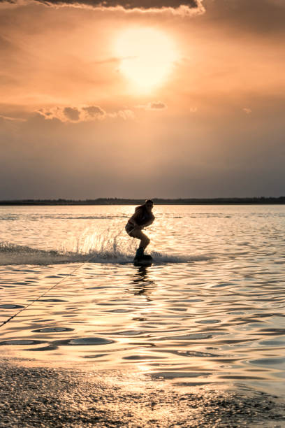 A wakeboarder flies, please check out my portfolio to see my other extreme sport still images and video clips.