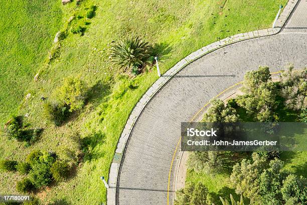 Aerea Della Rotonda - Fotografie stock e altre immagini di Passo carraio - Passo carraio, Calcestruzzo, Cerchio