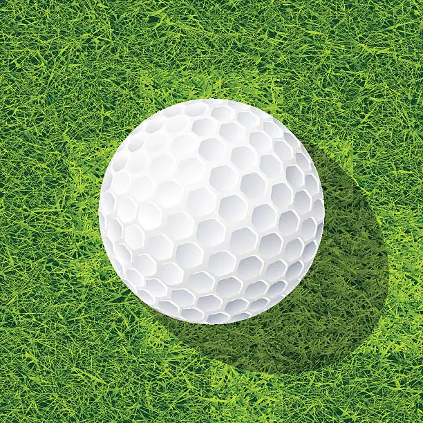 Vector illustration of Golf Ball