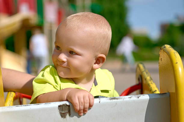 istock Cute boy in the park 177183325