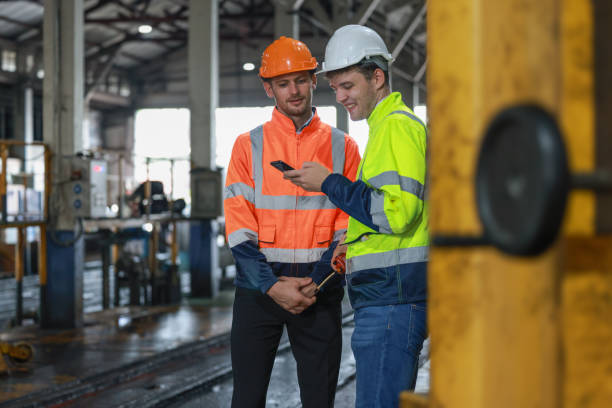 istock Locomotive Engineers trading Carbon Credits on platform for Responsible Railway Emission Reduction 1771858264