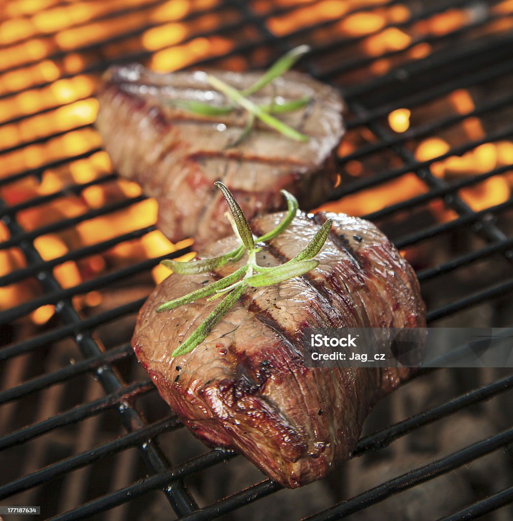 Beef-steaks - Lizenzfrei Essbare Verzierung Stock-Foto