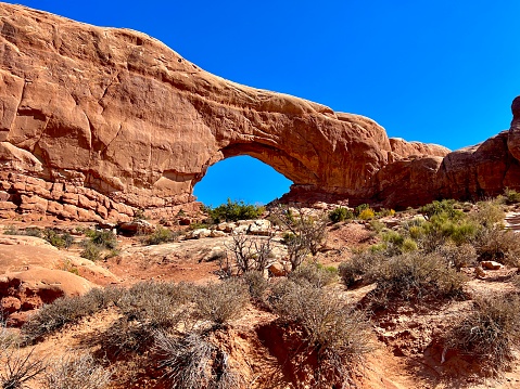 North Window Arch, Arches National Park, Moab, Utah