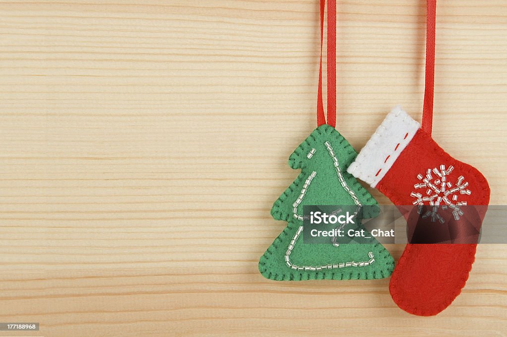 Boże Narodzenie dekoracji ręcznie robione - Zbiór zdjęć royalty-free (Bez ludzi)