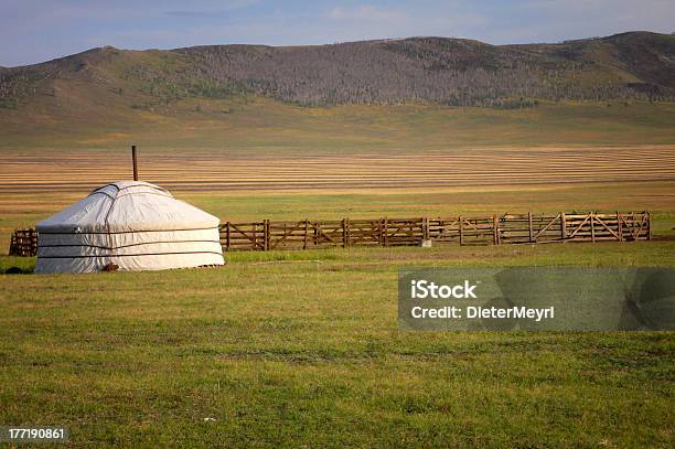 Mongolski Ger Namiot Jurta - zdjęcia stockowe i więcej obrazów Azja - Azja, Bez ludzi, Biwakować