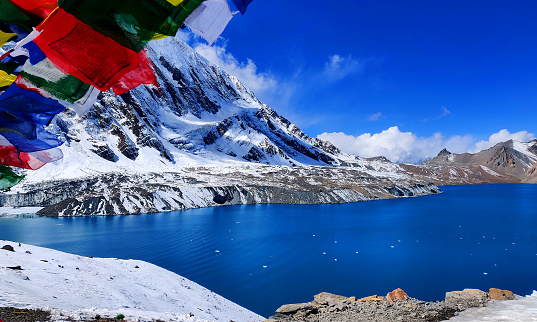 Tilicho Lake is located in Manang Nepal. Tilicho Lake, the highest lake, Manang, Annapurna, Nepal, the Tilicho Lake is one of the highest lakes in the world.