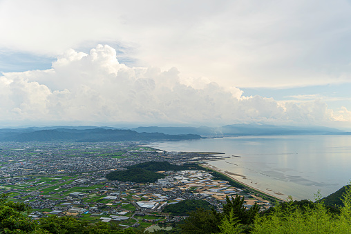 View from Inazumiyama Observation Deck