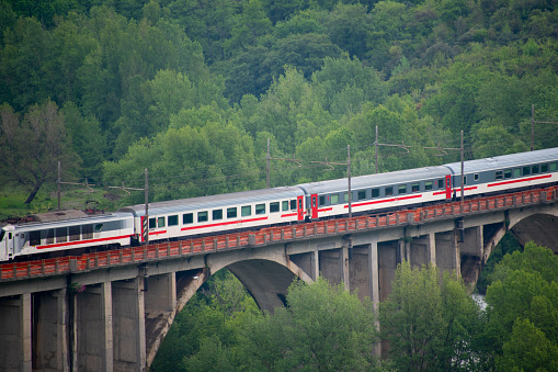 Railway in Campania Region (Trenitalia)
