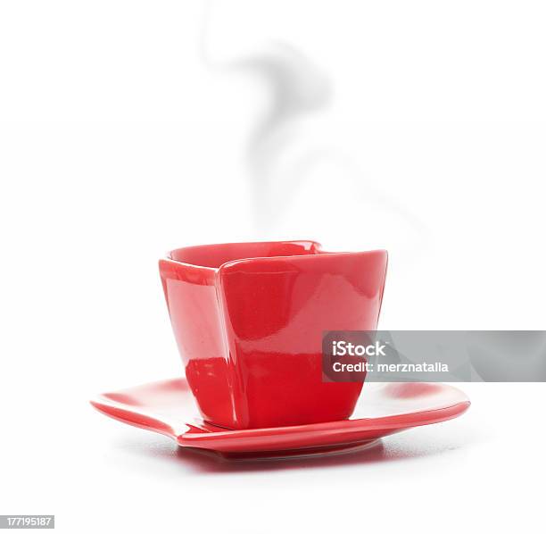 Tazza Di Caffè Nero - Fotografie stock e altre immagini di Bibita - Bibita, Caffeina, Calore - Concetto