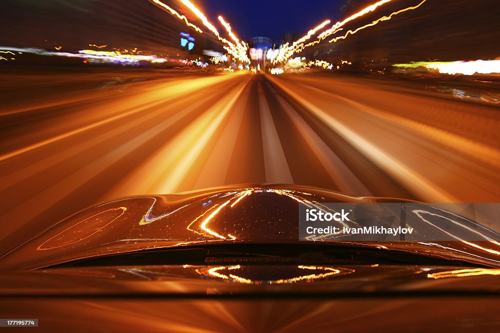 Vitesse de voiture - Photo de Circulation routière libre de droits