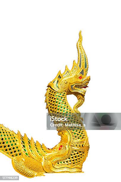 Золотой Из Naga С Большой Кроватью King Size — стоковые фотографии и другие картинки Азиатская культура - Азиатская культура, Азия, Архитектура