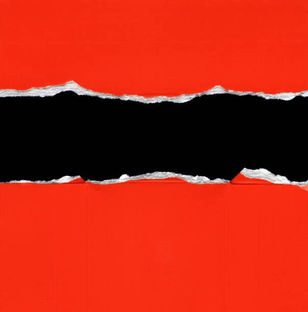 istock Cut or torn paper background textured isolated 1771986226