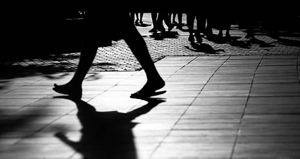 Shadows on the street