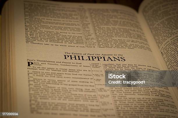 Philippians Stock Photo - Download Image Now - Book, Number 1, Single Object