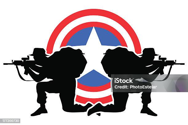防衛シールドアメリカの兵士 - 盾のベクターアート素材や画像を多数ご用意 - 盾, イラストレーション, コンセプト