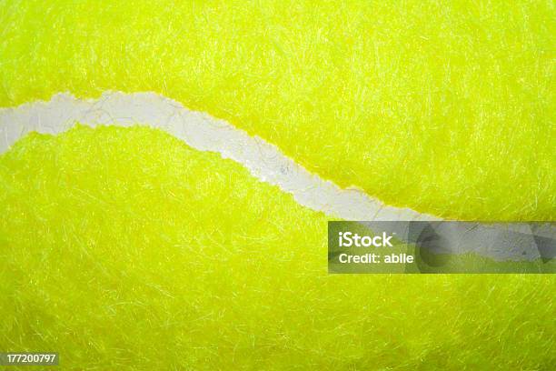 Tennis Ball Stock Photo - Download Image Now - Black Background, Horizontal, No People