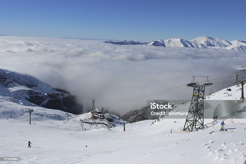 Stazione sciistica di cerro catedral - Foto stock royalty-free di Sci - Sci e snowboard