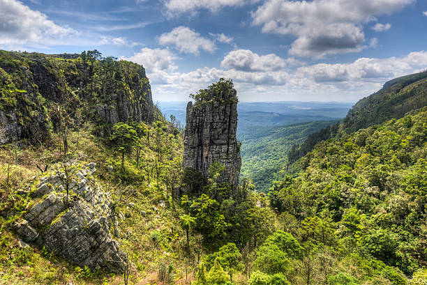 pinnacle rock, mpumalanga, sudáfrica - provincia de mpumalanga fotografías e imágenes de stock