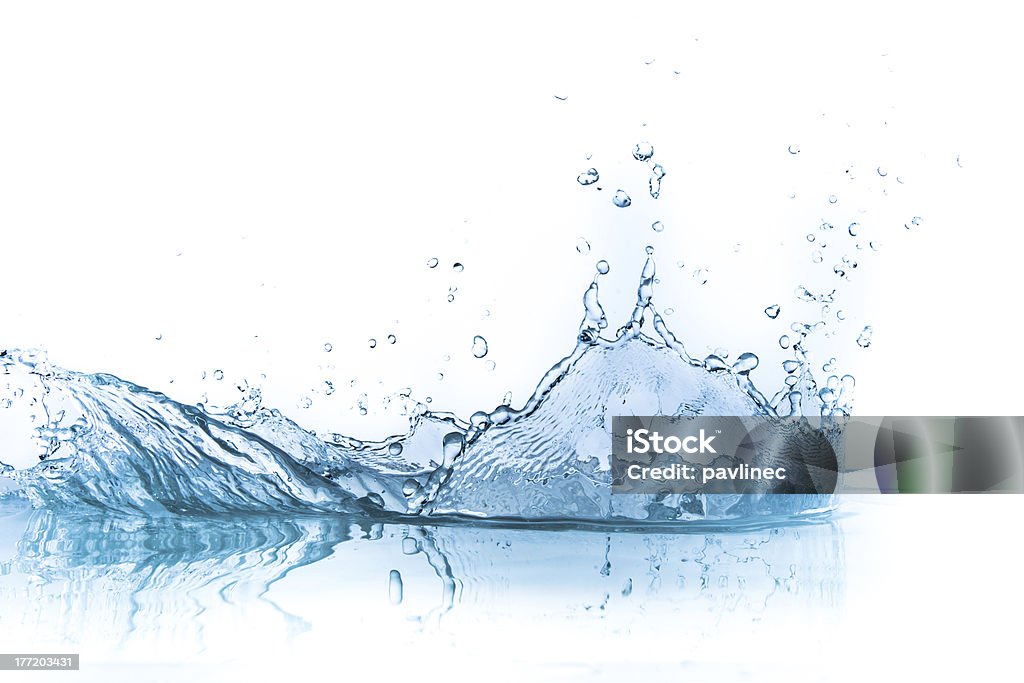 Acqua splash - Foto stock royalty-free di Acqua