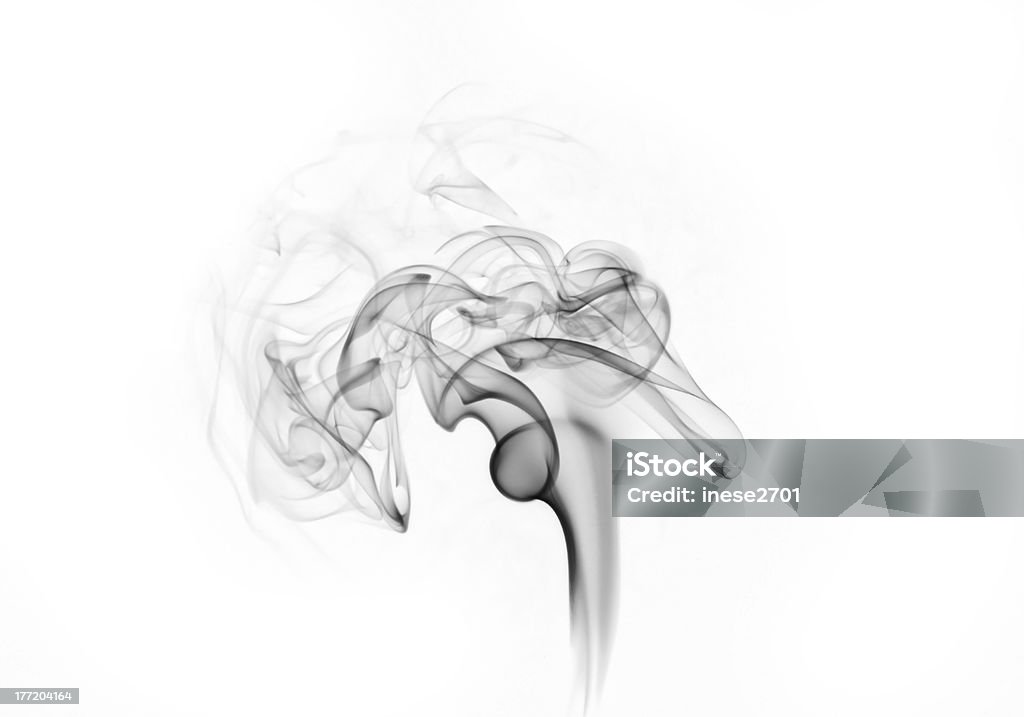 Noir-FUMEUR - Photo de Fumée - Structure physique libre de droits