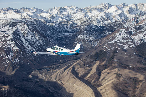 istock Beech Bonanza Model 36 shot from the air 177204915