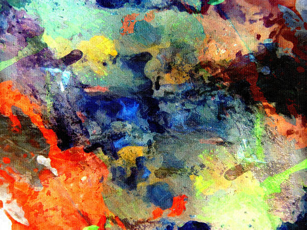 istock Abstract background nature painting 177207261