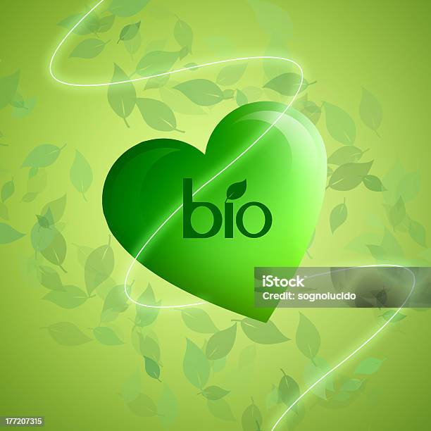Serce Na Zielony Ekologia - Stockowe grafiki wektorowe i więcej obrazów Biologia - Nauka - Biologia - Nauka, Biznes, Biznes międzynarodowy