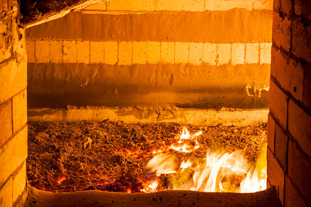 istock View to industrial coal burning stove. 177207666