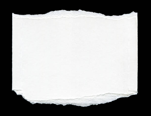istock Cut or torn paper background textured isolated 1772086035