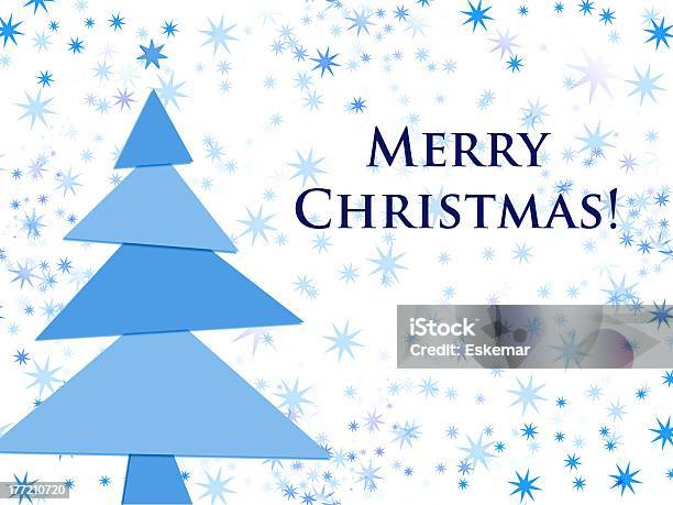 Buon Natale - Immagini vettoriali stock e altre immagini di A forma di stella - A forma di stella, Abete, Albero