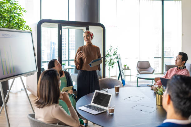 istock Diverse group of business people having a meeting 1772127513