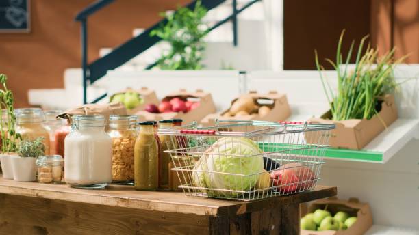 istock Cereals and spices in recyclable jars 1772183115