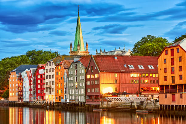 istock Old city Trondheim 1772188579