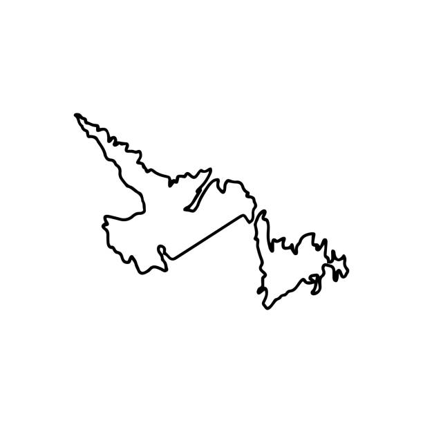 Labrador Map Simple Image 70+ Free Labrador Drawings Stock Photos, Pictures & Royalty-Free Images ...