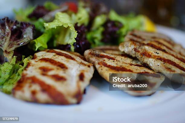 Foto de Carne Suína Grelhado e mais fotos de stock de Almoço - Almoço, Bebida, Bebida alcoólica