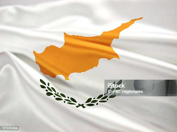 Bandeira Do Chipre - Fotografias de stock e mais imagens de Acabado - Acabado, Bandeira, Bandeira da União Europeia