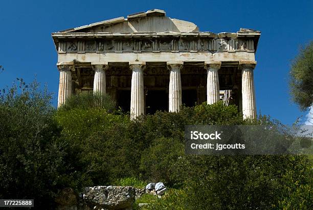 Foto de Templo De Hephaestus Atenas e mais fotos de stock de Acrópole - Atenas - Acrópole - Atenas, Arqueologia, Arquitetura