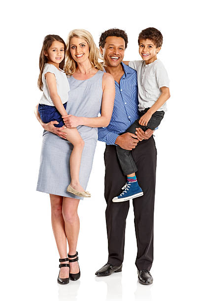 Happy family portrait