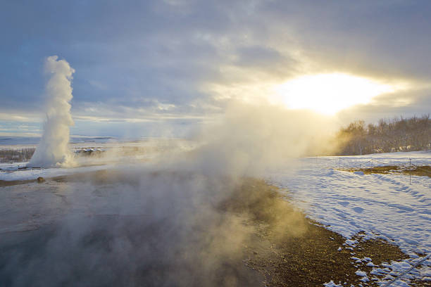 istock Drawn to the Sun, Strokkur Geysir. 177228541