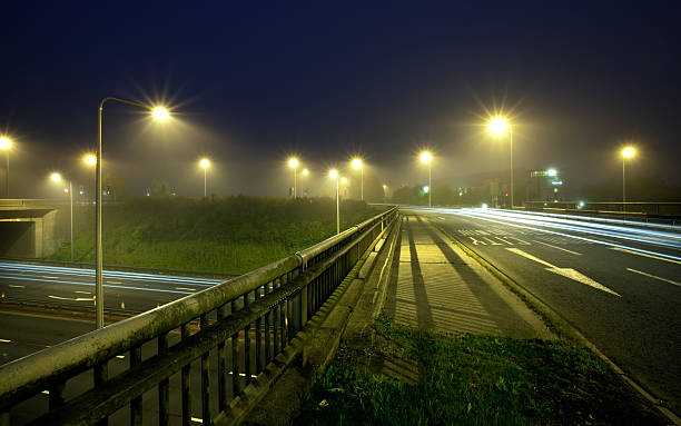 istock Foggy evening in the city 177231364